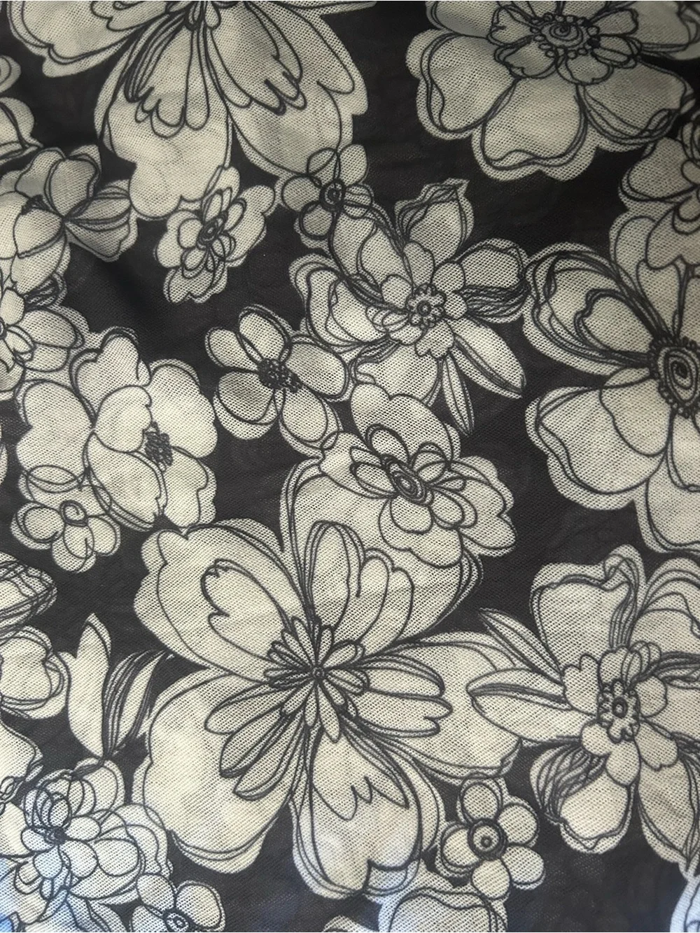 White House, Black Market Floral V-Neck Sleeveless Dress. Size XL NWTGS.